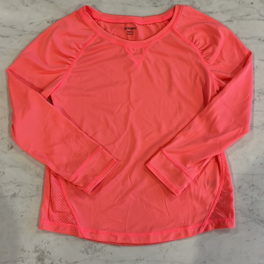 Gymgo Performance Long Sleeve Top Girl’s Med (7/8)